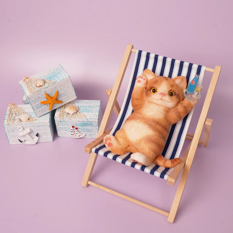 Pawtoto Giant Cat Squishy Toy Handmade Food Grade Silicon Creamy Clay Feel Firm Soft Quick Rebound
