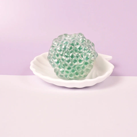 Pawtoto Grape Beads Pink-Handcrafted Grape Bead Sensory Squeeze Ball Squishy Toy Handmade