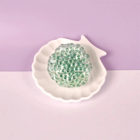 Pawtoto Grape Beads Pink-Handcrafted Grape Bead Sensory Squeeze Ball Squishy Toy Handmade