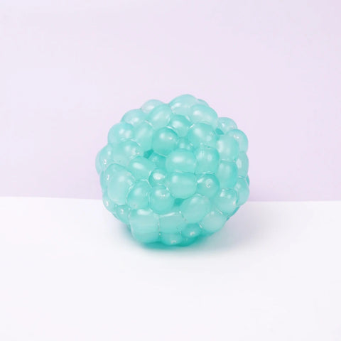 Pawtoto Grape Beads Pink-Handcrafted Grape Bead Sensory Squeeze Ball Squishy Toy Handmade