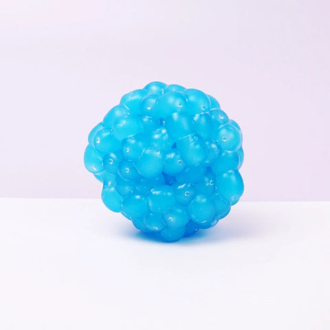 Pawtoto Grape Beads Pink-Handcrafted Grape Bead Sensory Squeeze Ball Squishy Toy Handmade