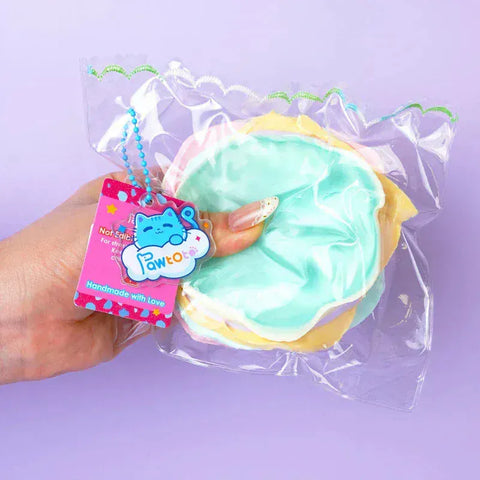 Pawtoto Clear Crystal Treats Series Squishy Toy Handmade Food Grade Silicon Creamy Clay Feel Soft Quick Rebound