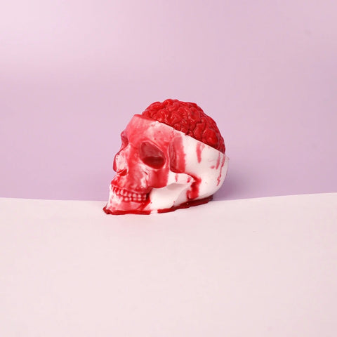 Pawtoto Halloween Skull Squishy Toy Handmade Food Grade Silicon Clay Feel Soft Quick Rebound