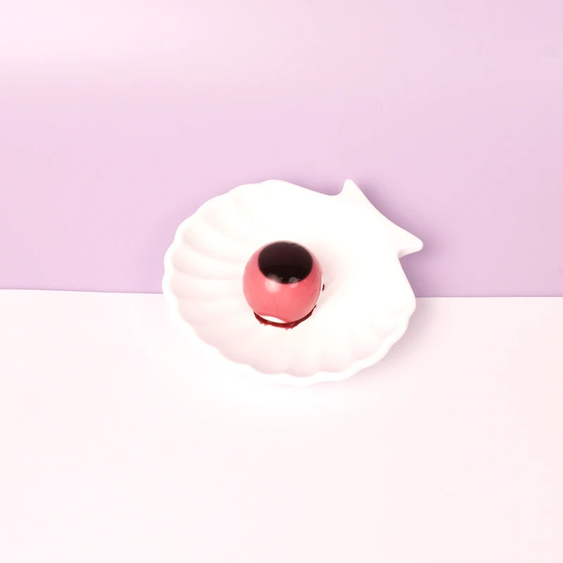 Pawtoto Halloween Eyeball Red Squishy Toy Handmade Food Grade Silicon Clay Feel Soft Quick Rebound