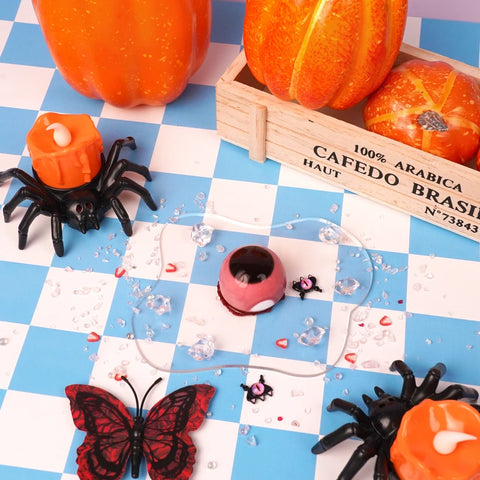 Pawtoto Halloween Series Squishy Toy Handmade Food Grade Silicon Clay Feel Soft Quick Rebound