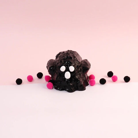 Pawtoto Halloween Little Ghost Squishy Toy Handmade Food Grade Silicon Creamy Clay Feel Firm Soft Quick Rebound