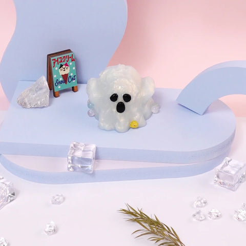 Pawtoto Halloween Series Squishy Toy Handmade Food Grade Silicon Clay Feel Soft Quick Rebound