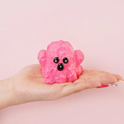 Pawtoto Halloween Little Ghost Squishy Toy Handmade Food Grade Silicon Creamy Clay Feel Firm Soft Quick Rebound