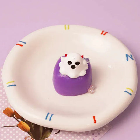 Pawtoto Halloween Series Squishy Toy Handmade Food Grade Silicon Clay Feel Soft Quick Rebound