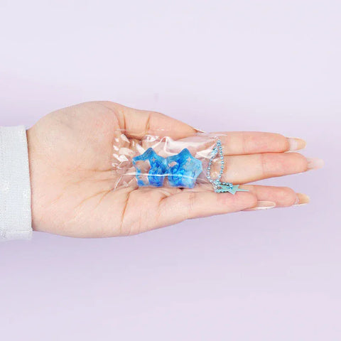 Pawtoto マルチエレメント 半透明の色合い ハート＆スターシリーズ スクイーズおもちゃ 手作り 食品グレードシリコン クリーミー粘土 柔らかく素早い反発