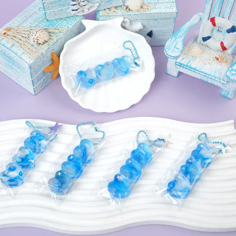 Pawtoto マルチエレメント 半透明の色合い ハート＆スターシリーズ スクイーズおもちゃ 手作り 食品グレードシリコン クリーミー粘土 柔らかく素早い反発