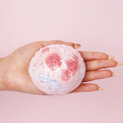 Pawtoto Hand-painted Rose Mochi Squishy Toy Handmade Food Grade Silicon