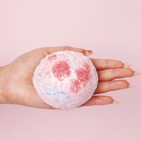 Pawtoto Hand-painted Rose Mochi Squishy Toy Handmade Food Grade Silicon