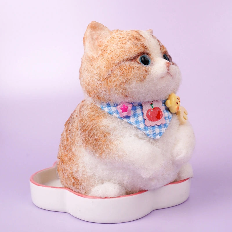 Pawtoto Handmade Cute Big Cat Squishy Toy Handmade