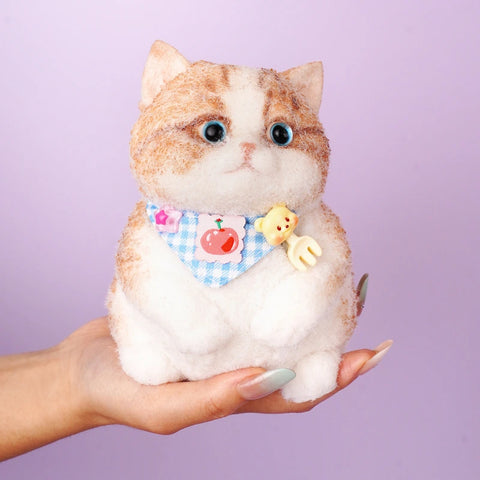 Pawtoto Handmade Cute Big Cat Squishy Toy Handmade