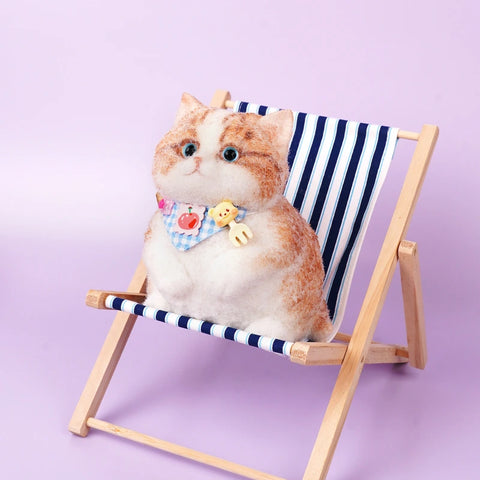 Pawtoto Handmade Cute Big Cat Squishy Toy Handmade