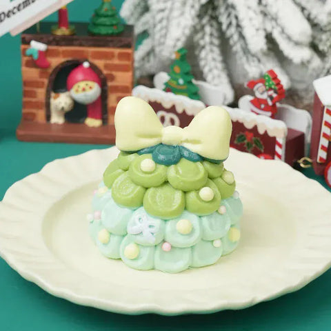 Pawtoto クリスマスシリーズ スクイーズおもちゃ 手作り 食品グレード シリコン粘土 柔らかくて素早く反発