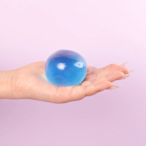 Pawtoto Grape Beads Pink-Handcrafted Grape Bead Sensory Squeeze Ball Squishy Toy Handmade