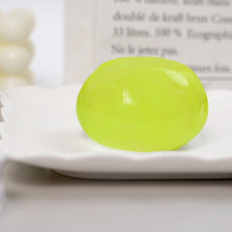 Pawtoto Grape Beads Pink-Handcrafted Grape Bead Sensory Squeeze Ball Squishy Toy Handmade