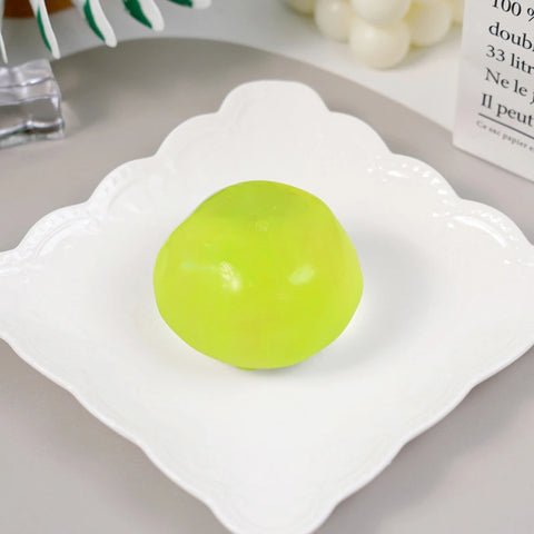 Pawtoto Grape Beads Pink-Handcrafted Grape Bead Sensory Squeeze Ball Squishy Toy Handmade