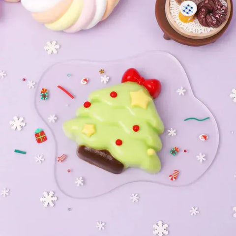 Pawtoto クリスマスシリーズ スクイーズおもちゃ 手作り 食品グレード シリコン粘土 柔らかくて素早く反発