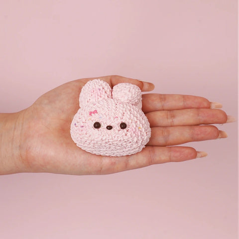 Pawtoto Knitted Little Animal Squishy Toy Handmade Food Grade Silicon Creamy Clay Feel Soft Quick Rebound