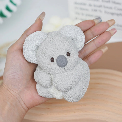 Pawtoto Cute Animals Squishy Toy Handmade Food Grade Silicon Creamy Clay Feel Medium Soft Medium Rebound
