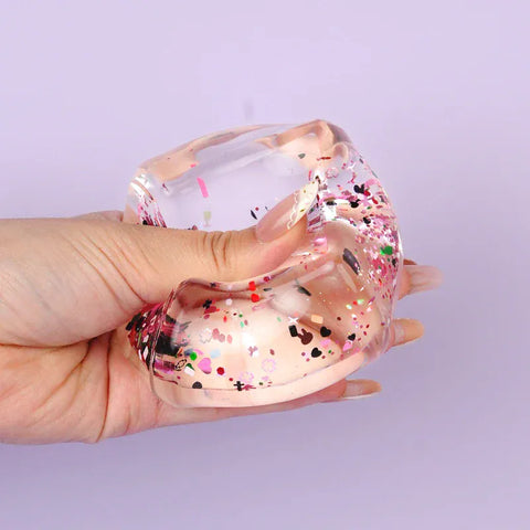 Pawtoto リキッドアイスキューブ（ミディアム）シリーズ スクイーズおもちゃ 手作り 食品グレードシリコン クリーミー粘土 柔らかく素早い反発