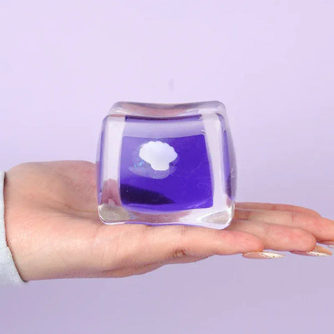 Pawtoto リキッドアイスキューブ（ミディアム）シリーズ スクイーズおもちゃ 手作り 食品グレードシリコン クリーミー粘土 柔らかく素早い反発