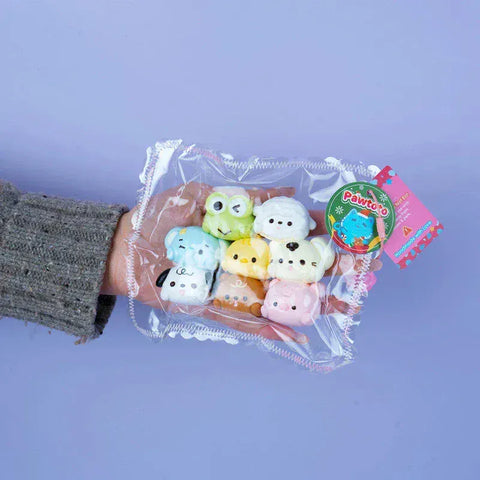 Pawtoto Little Animal Paradise Squishy Toy Handmade Food Grade Silicon Creamy Clay Feel Soft Quick Rebound