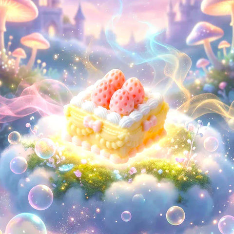 Pawtoto フェアリーワンダーランド グリマーケーキシリーズ スクイーズおもちゃ 手作り 食品グレードシリコン クリーミー粘土 柔らかく素早い反発