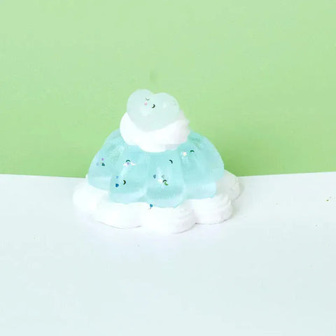 Pawtoto Fairy Wonderland Glimmer Cake Series Squishy Toy Handmade Food Grade Silicon Creamy Clay Feel Soft Quick Rebound