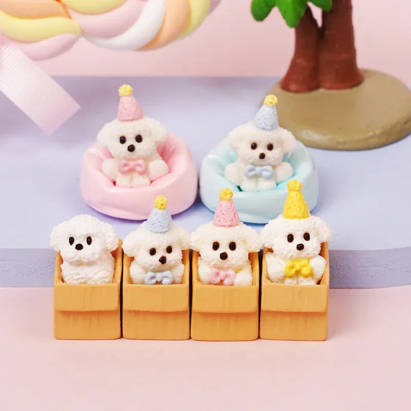 Pawtoto ミニ ラブリー ドッグ スクイーズ おもちゃ 手作り 食品グレードシリコン