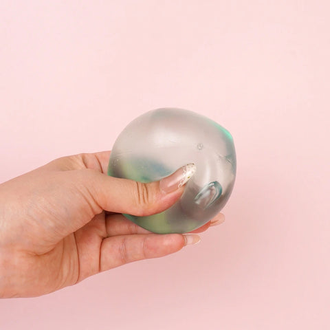 Pawtoto Grape Beads Pink-Handcrafted Grape Bead Sensory Squeeze Ball Squishy Toy Handmade