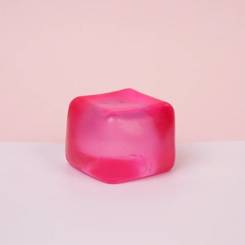 Pawtoto Grape Beads Pink-Handcrafted Grape Bead Sensory Squeeze Ball Squishy Toy Handmade