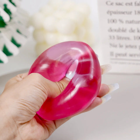 Pawtoto Maltose Cube Ice Squishy Toy Handmade Silicon Watery Feel Firm Soft Quick Rebound