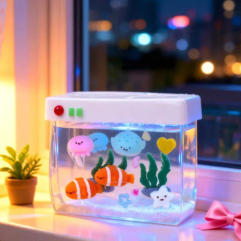 Pawtoto Marine Biotope Squishy Toy Handmade Food Grade Silicon Creamy Clay Feel Soft Quick Rebound