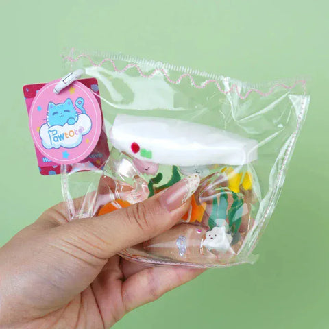 Pawtoto Marine Biotope Squishy Toy Handmade Food Grade Silicon Creamy Clay Feel Soft Quick Rebound