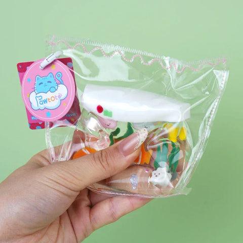 Pawtoto ギャラクシーキューブ スクイーズおもちゃ 手作り 食品グレードシリコン クリーミー粘土 柔らかくて素早い反発