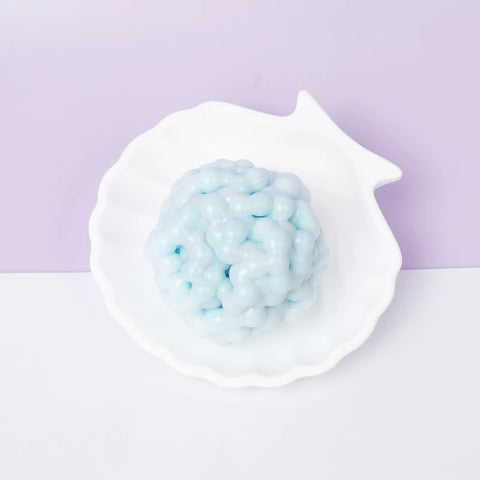 Pawtoto Grape Beads Pink-Handcrafted Grape Bead Sensory Squeeze Ball Squishy Toy Handmade