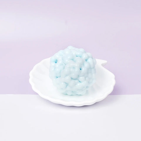 Pawtoto Grape Beads Pink-Handcrafted Grape Bead Sensory Squeeze Ball Squishy Toy Handmade