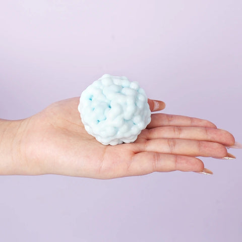 Pawtoto Grape Beads Pink-Handcrafted Grape Bead Sensory Squeeze Ball Squishy Toy Handmade