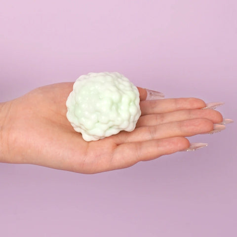 Pawtoto Grape Beads Pink-Handcrafted Grape Bead Sensory Squeeze Ball Squishy Toy Handmade