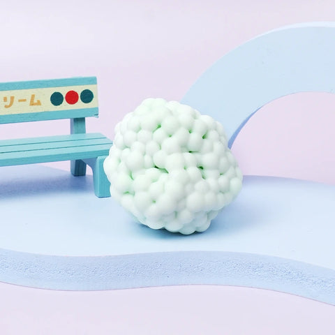 Pawtoto Grape Beads Pink-Handcrafted Grape Bead Sensory Squeeze Ball Squishy Toy Handmade