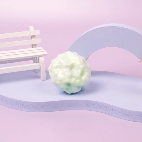 Pawtoto Grape Beads Pink-Handcrafted Grape Bead Sensory Squeeze Ball Squishy Toy Handmade