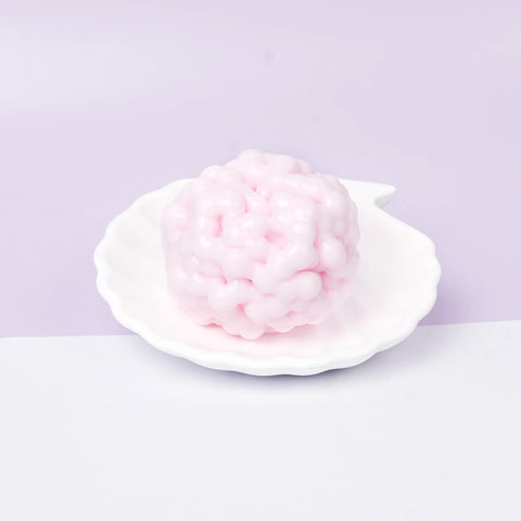 Pawtoto Grape Beads Pink-Handcrafted Grape Bead Sensory Squeeze Ball Squishy Toy Handmade