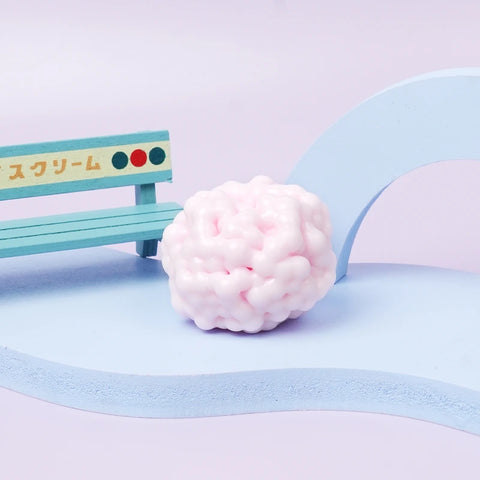 Pawtoto Grape Beads Pink-Handcrafted Grape Bead Sensory Squeeze Ball Squishy Toy Handmade