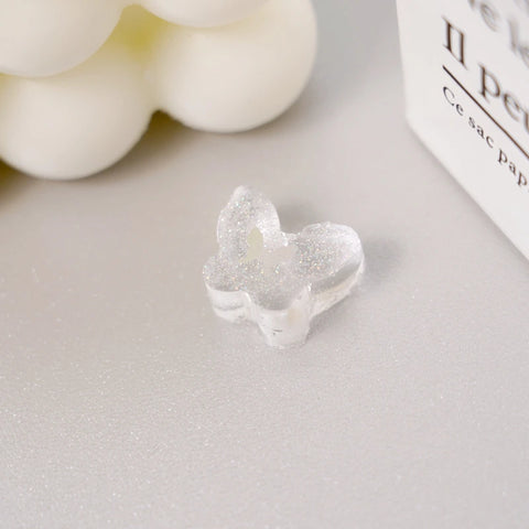 Pawtoto Mini Butterfly Transparent Squishy Toy Handmade Food Grade Silicon Watery Feel Firm Soft Quick Rebound