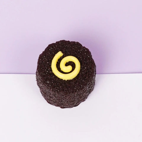 Pawtoto  Fish-Shaped Onigiri Squishy Toy Handmade Food Grade Silicon Creamy Clay Feel Soft Quick Rebound