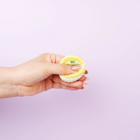 Pawtoto Mini Fruit Cookie Squishy Toy Handmade Food Grade Silicone Creamy Clay Feel Soft Quick Rebound